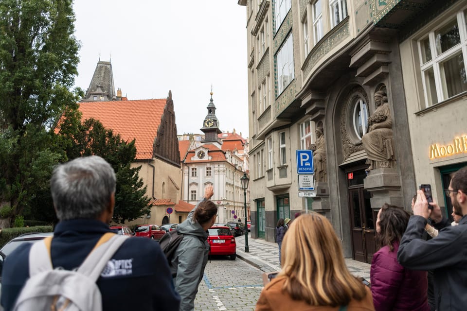Prague: Old Town, Jewish Quarter & Astro Clock Walking Tour - Wenceslas Square and the New Town intro: the quick reset before Old Town