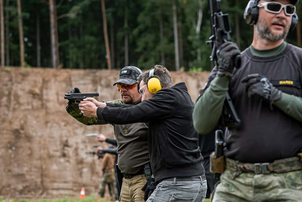 Prague: Outdoor Shooting Experience with up to 10 Guns - The range setup: gear you need, plus safety you can trust