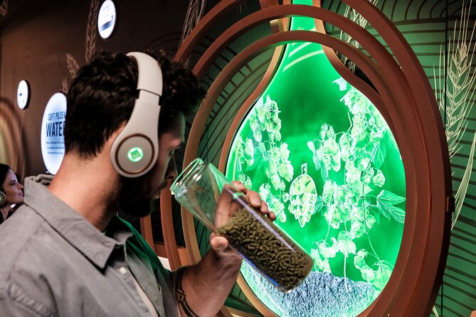 Prague Pilsner Urquell Experience with 3 Free Beer Tastings - Stop 1: The Original Beer Experience With Headphones, Projection, and Sensory Cues