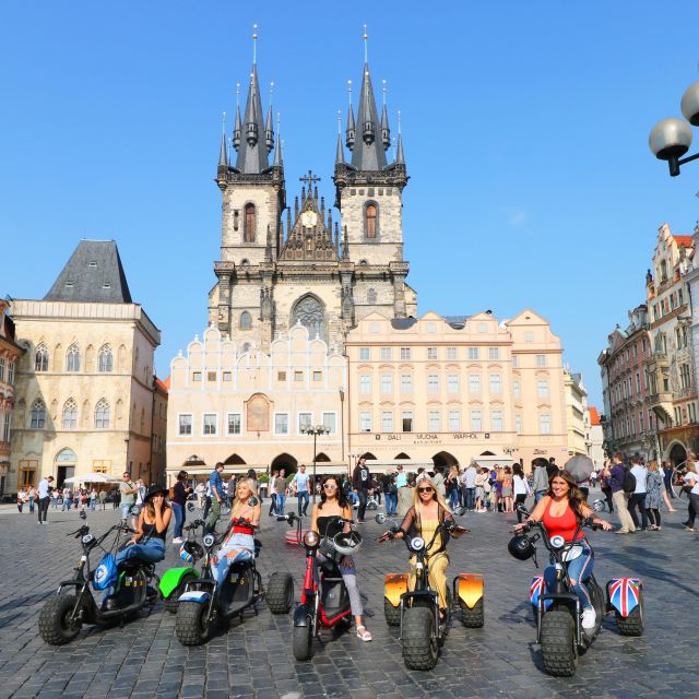 Prague: Private 3-Hour Trike Adventure - Old Town Square and the Astronomical Clock: a guide makes it click