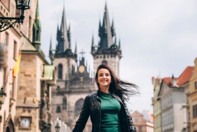 Prague: Professional Photoshoot in the Old Town - Starting at Hard Rock Cafe: a meetup point that keeps things painless