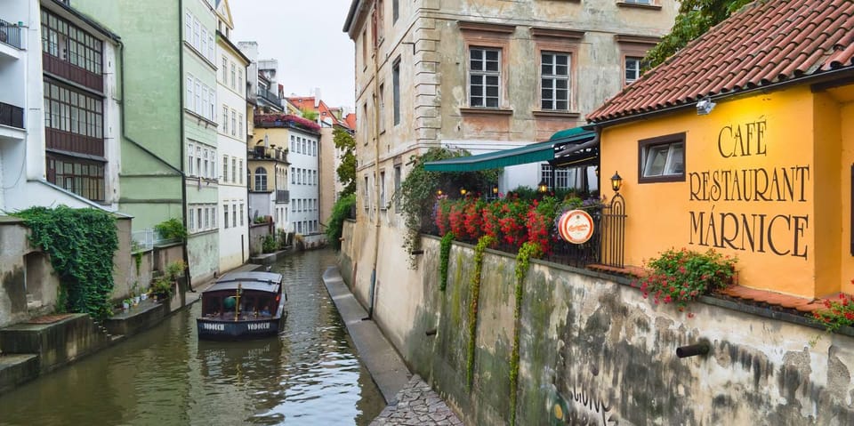 Prague: River Cruise, Charles Bridge Museum, & Walking Tour - The Devil’s Channel cruise: audio commentary, gingerbread, and mulled wine