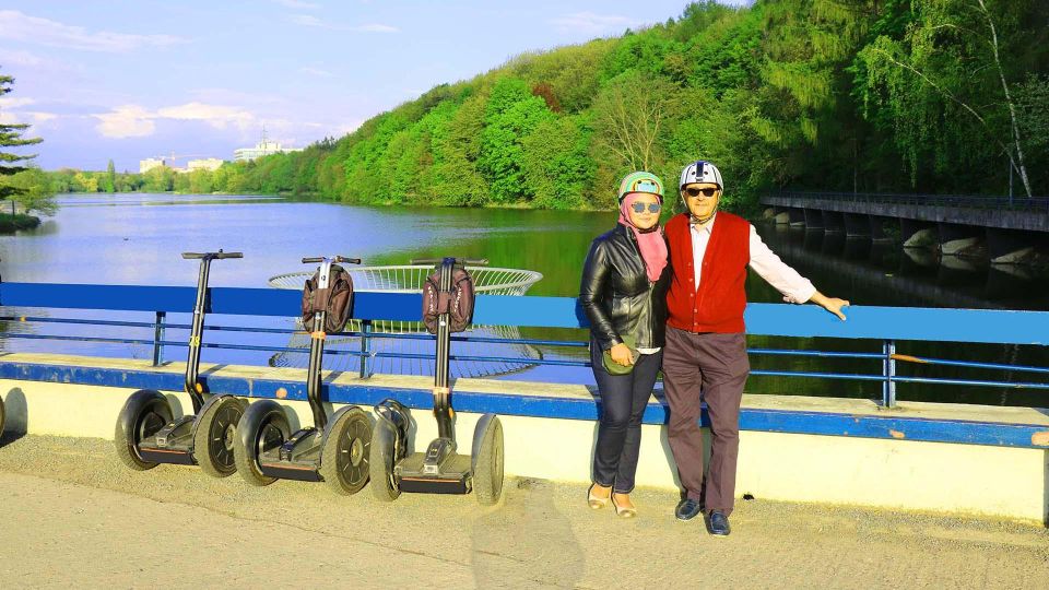 Prague: Segway Sightseeing Live-Guided Tour - Strahov Stadium scale: the wow moment in a mostly open setting