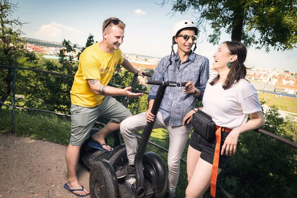 Prague: Segway Tour + Taxi Transfer & Monasteries mini-group - Bellavista Viewpoint on the 3-Hour Option: The Big Skyline Moment