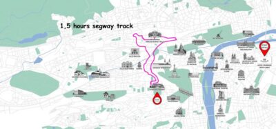 Prague: Shared Group/Private Segway Tour with Hotel Transfer - Hotel Taxi Pickup + Drop-Off: The Stress Saver