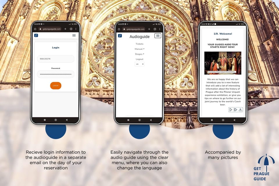 Prague: Skip-the-line Castle Ticket and Optional AudioGuide - The optional mobile audio guide: great value, with a few gotchas