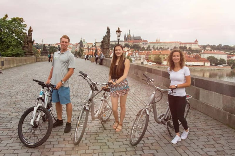 Prague: Small Group or Private E-Bike City Tour - E-Bikes as your shortcut through Prague’s big hits