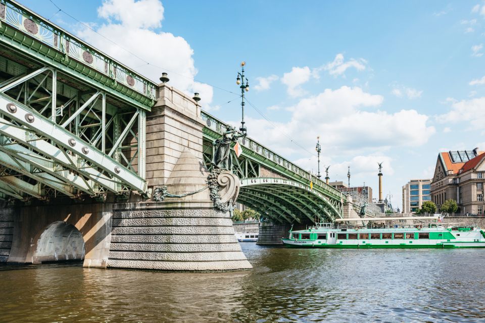 Prague: Swimming Beer Bike on A Cycle Boat - The live guide and the group vibe on the water