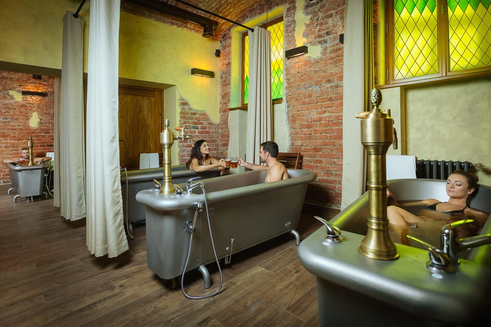 Prague: The Largest Beer SPA with Unlimited Beer Consumption - Beer Baths Letná: where Prague’s beer tradition meets salt therapy