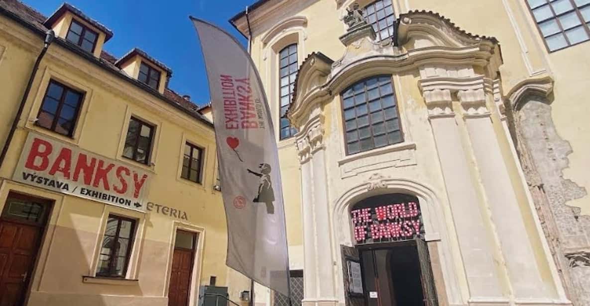 Prague: The World of Banksy Immersive Experience Ticket - What You’ll See: Girl with Balloon, Other Works, and Animations