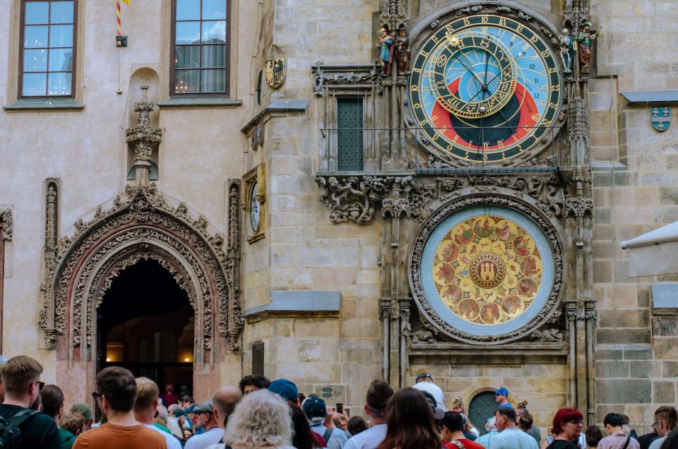 Prague: Top Sights and Historic Center Introduction Tour - Old Town’s defensive wall, Powder Tower, and the quick-hit architecture stops