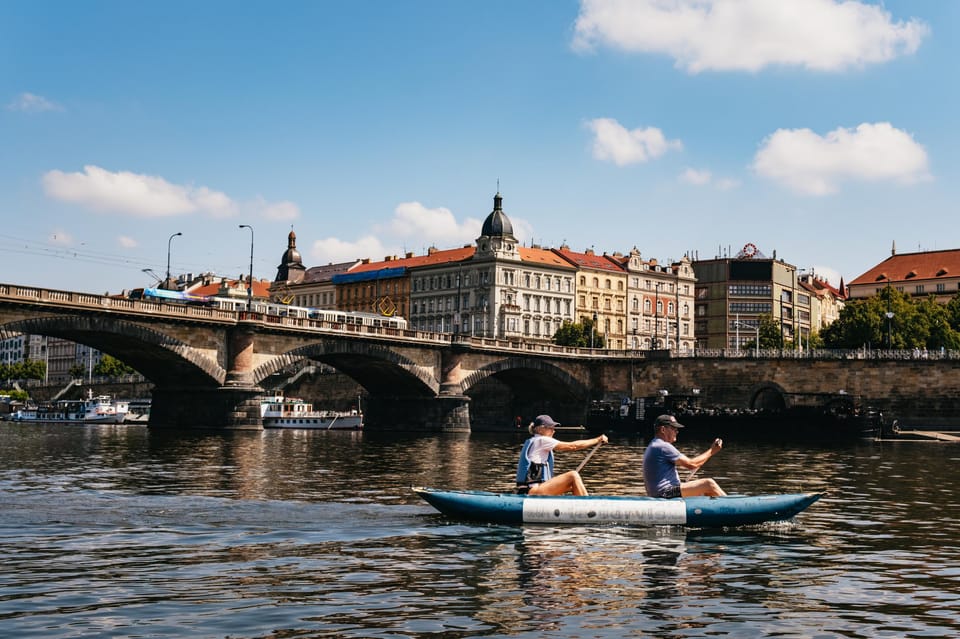 Prague: Vltava River Guided Canoeing Tour - The Swim Moment: When You Might Jump Off the Wall