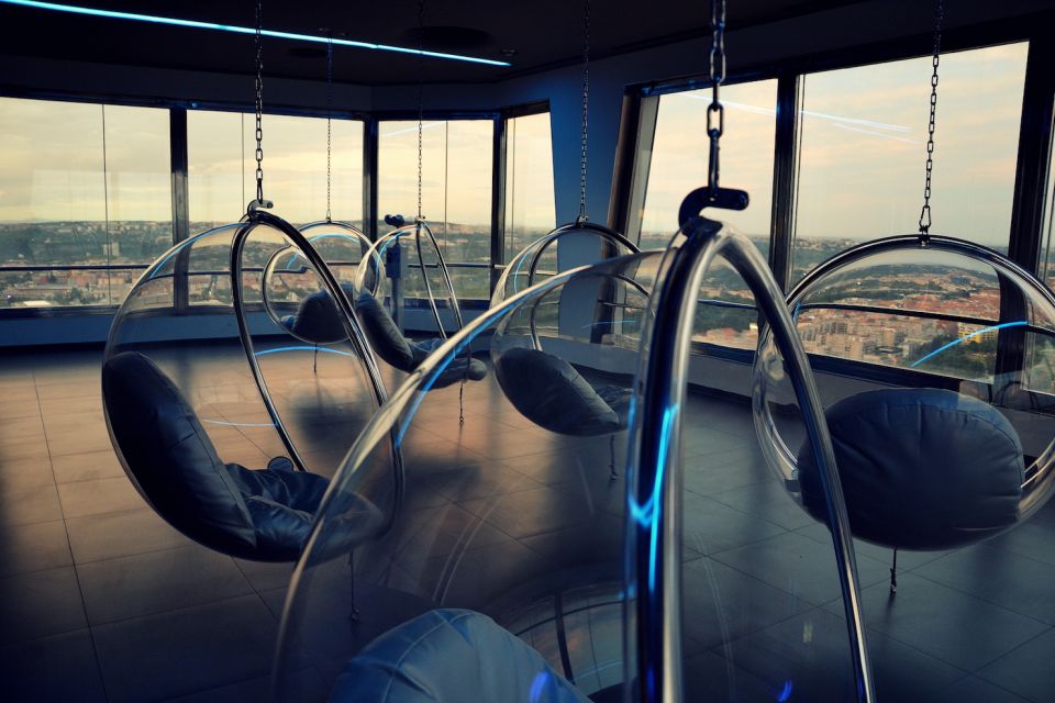 Prague: Žižkov TV Tower Observatory Entry Ticket - Food, drinks, and the souvenir reality check