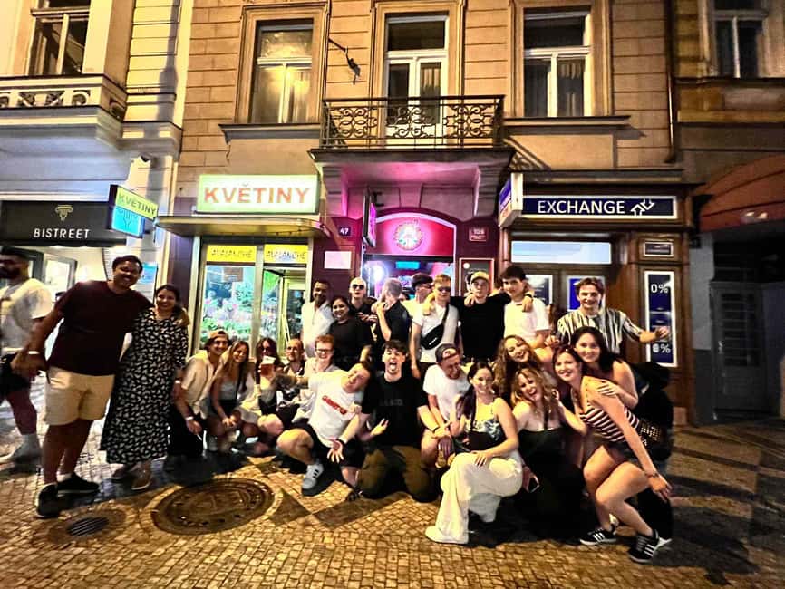 Pub Crawl with Shots and Night Club I Prague - Recovery Room meetup: the shot-start that breaks the ice