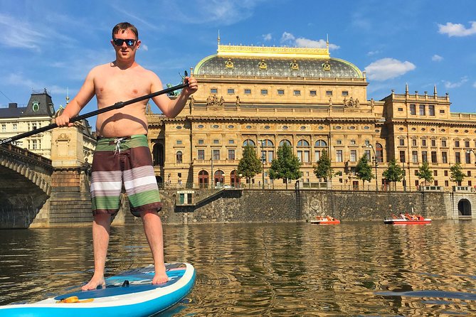 Stand-Up Paddleboarding on the Vltava River in Prague - Gear, Refreshments, and the Fast Confidence Boost