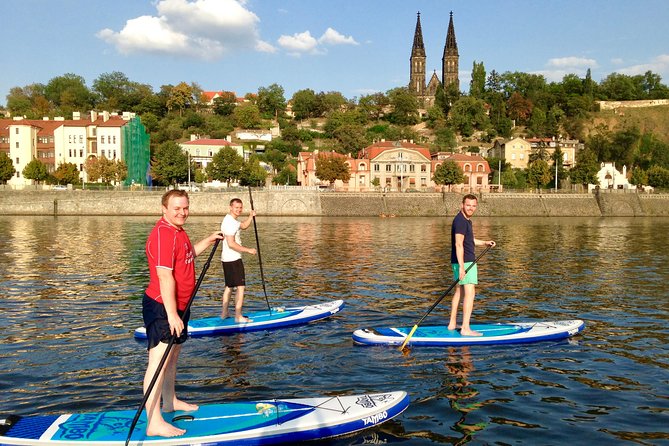 Stand-Up Paddleboarding on the Vltava River in Prague - Samuel’s Teaching Style: History Without the Heavy Script