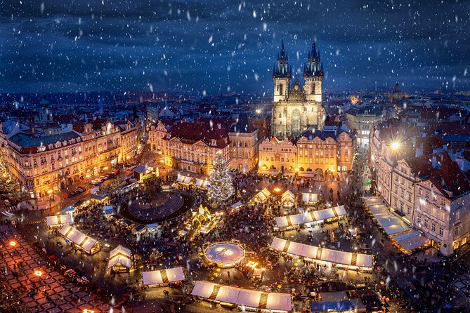 Tour 3 Magical Prague Markets with Locals, Christmas Goodies incl - Entering the Season: Franz Kafka Square to Old Town Square